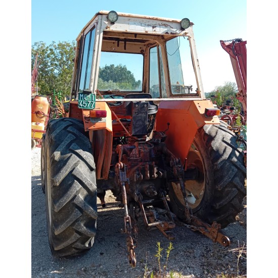 FIAT - OM 850 DT + CARICATORE FRONTALE SIMONETTI    ______ TRATTORE 