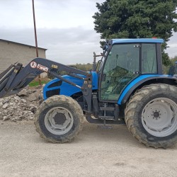 LANDINI GHIBLI 90 DT + CARICATORE SIMONETTI  ___ TRATTORE GOMMATO