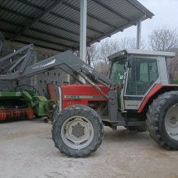 MASSEY FERGUSON 3085 + CARICATORE FRONTALE AM ___ TRATTORE 