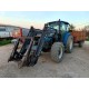 NEW HOLLAND TL 100 DT + CARICATORE FRONTALE SIGMA4____ TRATTORE GOMMATO