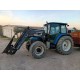 NEW HOLLAND TL 100 DT + CARICATORE FRONTALE SIGMA4____ TRATTORE GOMMATO