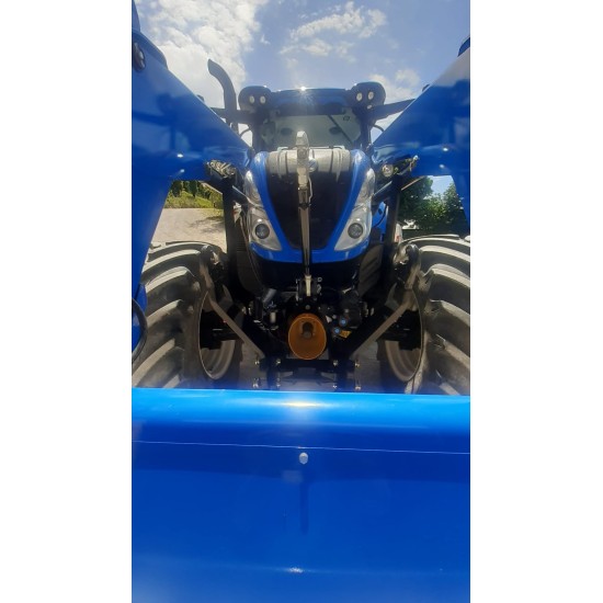 NEW HOLLAND T6.160  DT + CARICATORE 770 TL____ TRATTORE GOMMATO