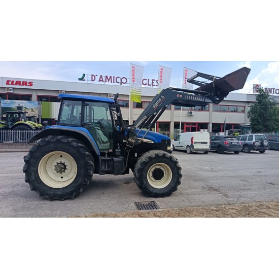 NEW HOLLAND TM 190 DT + CARICATORE FRONTALE SIGMA 4 TITANIUM T50 ____ TRATTORE
