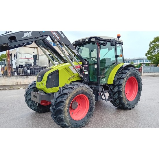 CLAAS AXOS 340 CX + CARICATORE FRONTALE ANGELONI VISION 2    ___  TRATTORE 