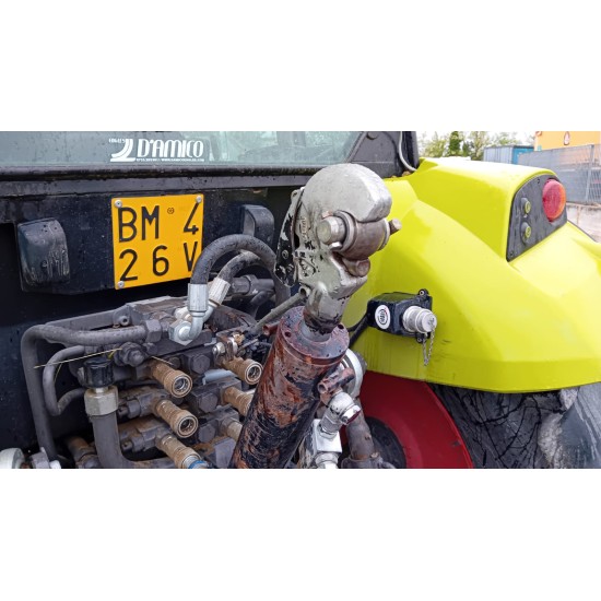 CLAAS AXOS 340 CX + CARICATORE FRONTALE ANGELONI VISION 2    ___  TRATTORE 