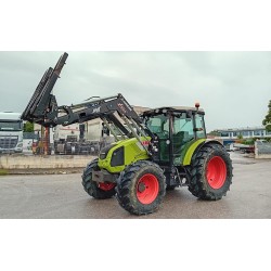 CLAAS AXOS 340 CX + CARICATORE FRONTALE ANGELONI VISION 2    ___  TRATTORE 