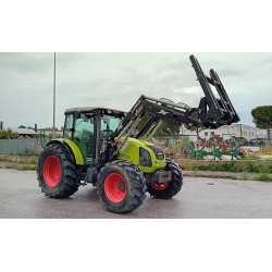 CLAAS AXOS 340 CX + CARICATORE FRONTALE ANGELONI VISION 2    ___  TRATTORE 