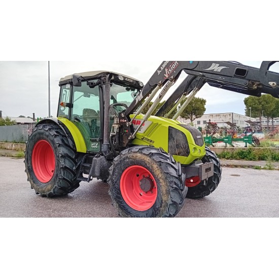 CLAAS AXOS 340 CX + CARICATORE FRONTALE ANGELONI VISION 2    ___  TRATTORE 