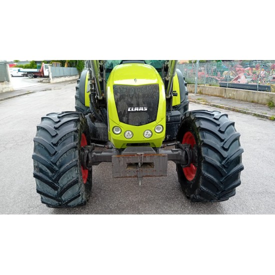 CLAAS AXOS 340 CX + CARICATORE FRONTALE ANGELONI VISION 2    ___  TRATTORE 
