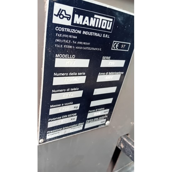TELESCOPICO MANITOU MVT 730 COMFORT AGRI