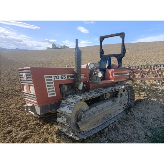 FIAT - FIATAGRI 70 - 65 C   ____ TRATTORE CINGOLATO