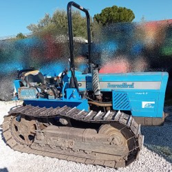 LANDINI 6500 C + LAMA APRIPISTA ARGNANI E MONTI  ___ TRATTORE CINGOLATO