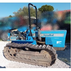 LANDINI 6500 C + LAMA APRIPISTA ARGNANI E MONTI  ___ TRATTORE CINGOLATO