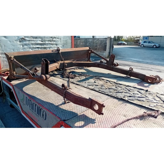 LANDINI 6500 C + LAMA APRIPISTA ARGNANI E MONTI  ___ TRATTORE CINGOLATO