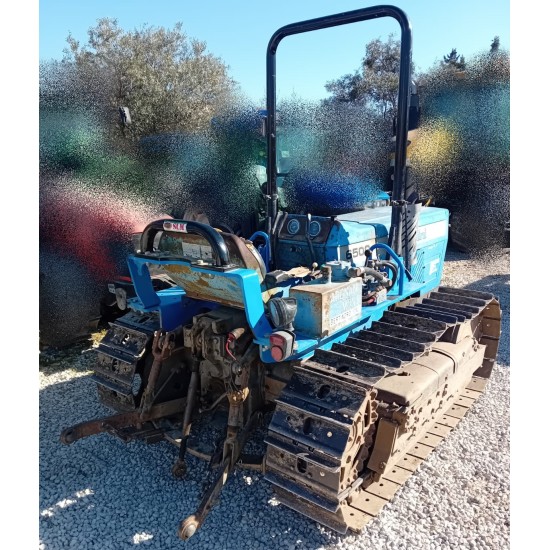 LANDINI 6500 C + LAMA APRIPISTA ARGNANI E MONTI  ___ TRATTORE CINGOLATO