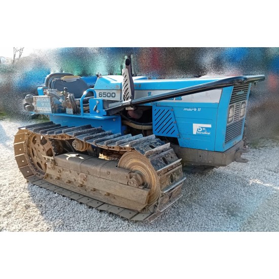 LANDINI 6500 C + LAMA APRIPISTA ARGNANI E MONTI  ___ TRATTORE CINGOLATO