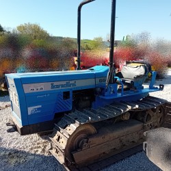 LANDINI 6500 C + LAMA APRIPISTA ARGNANI E MONTI  ___ TRATTORE CINGOLATO