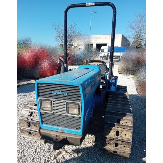 LANDINI 6500 C + LAMA APRIPISTA ARGNANI E MONTI  ___ TRATTORE CINGOLATO