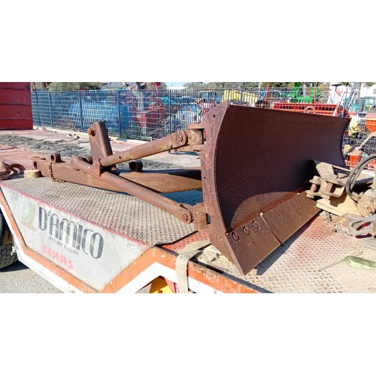 LANDINI 6500 C + LAMA APRIPISTA ARGNANI E MONTI  ___ TRATTORE CINGOLATO