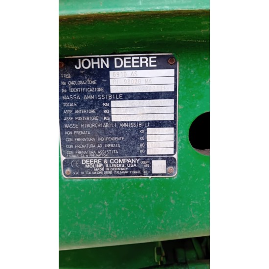 JOHN DEERE 6910 AS ____ TRATTORE