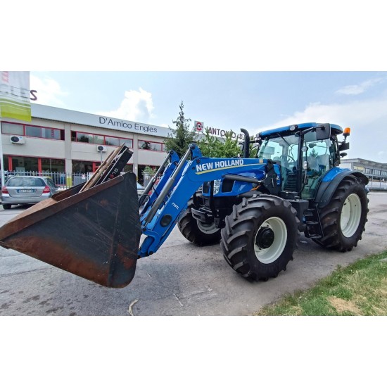NEW HOLLAND T6.175 DT + CARICATORE 770TL ___ TRATTORE