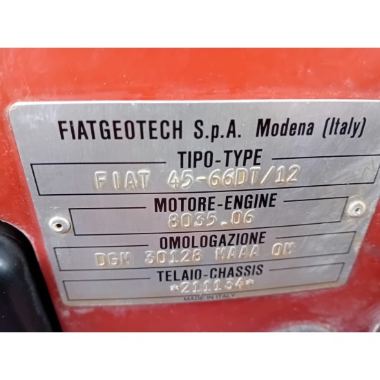 FIAT 45 - 66 DT  ______ TRATTORE FRUTTETO