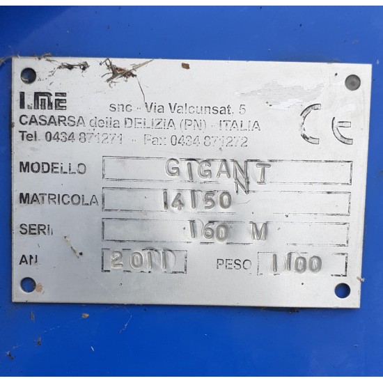 TRINCIATUTTO IMECA GIGANT 160 M