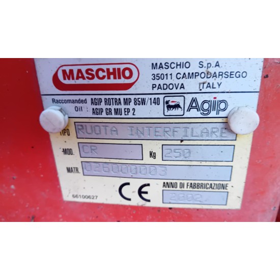 TRINCIATUTTO MASCHIO CR 190 + DISCO INTERFILARE