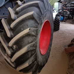 COPPIA GOMME MICHELIN MEGAXBIB _ 650 / 75 R 32 -- NO CERCHIO