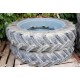 COPPIA GOMME MICHELIN XM 25__ 12.4 R 38 + CERCHI 