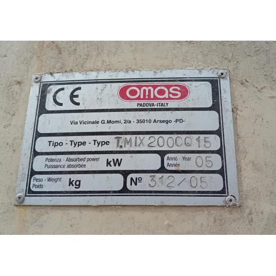 MOLINO MISCELATORE OMAS TURBO MIX 200 C Q15
