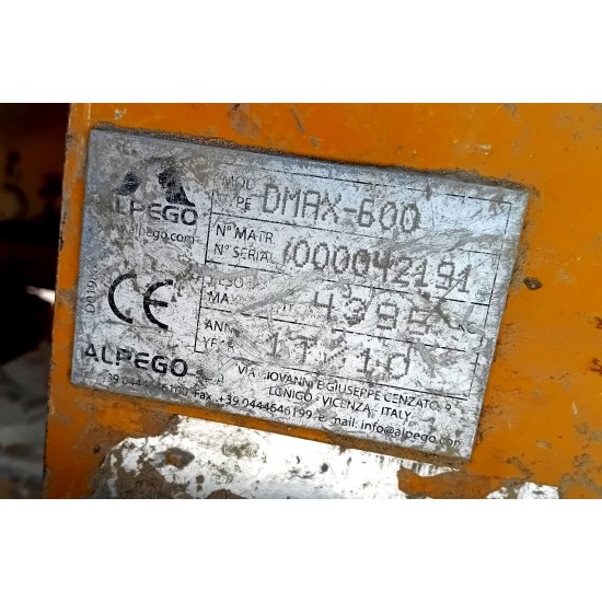 ERPICE ROTANTE ALPEGO DMAX 600