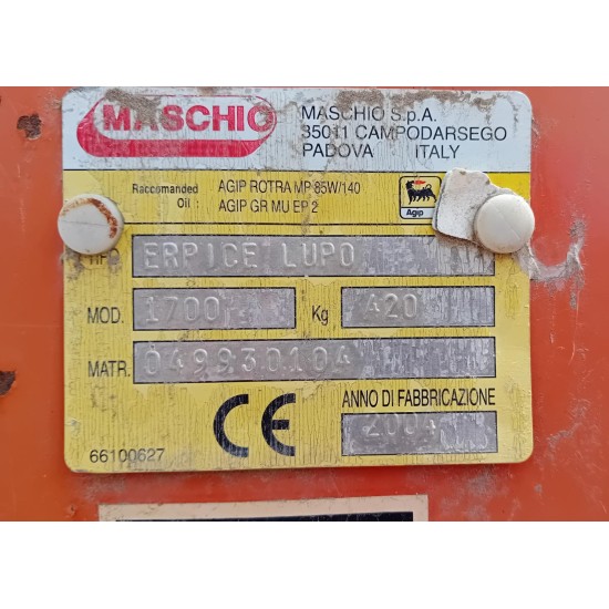 ERPICE ROTANTE MASCHIO LUPO 1700