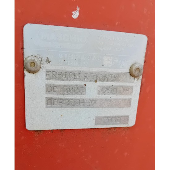 ERPICE ROTANTE MASCHIO DC 3000