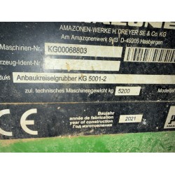 ERPICE ROTANTE AMAZONE KG SUPER 5001-2