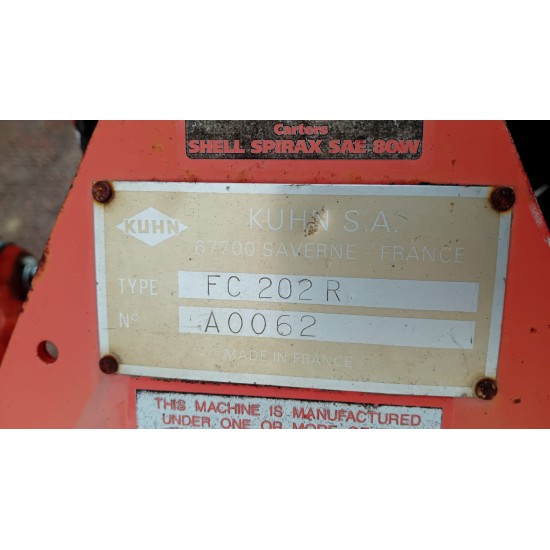 FALCIACONDIZIONATRICE KUHN FC 202 R _ RULLI