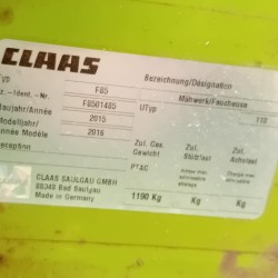FALCIACONDIZIONATRICE CLAAS DISCO 3200 RC