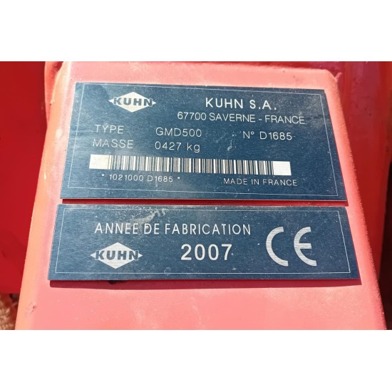 FALCIATRICE KUHN GMD 500