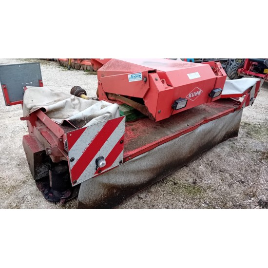 FALCIACONDIZIONATRICE KUHN FC 313 F - LIFT CONTROL _ FRONTALE _ RULLI