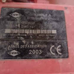 FALCIATRICE KUHN GMD 802 F - FRONTALE