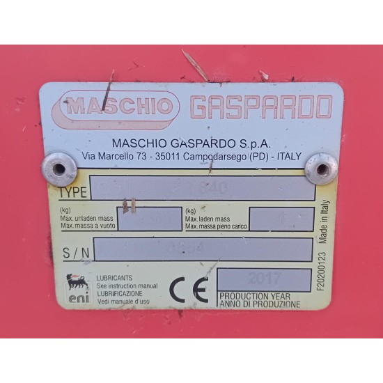 RANGHINATORE MASCHIO GOLIA PRO 2 840