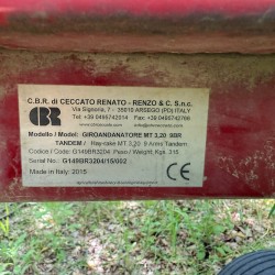 RANGHINATORE CECCATO 9BR 320 - TANDEM