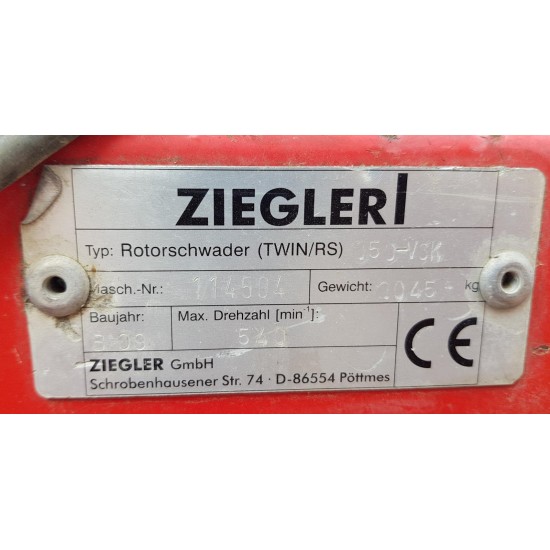 RANGHINATORE ZIEGLER TWIN 850 VSR