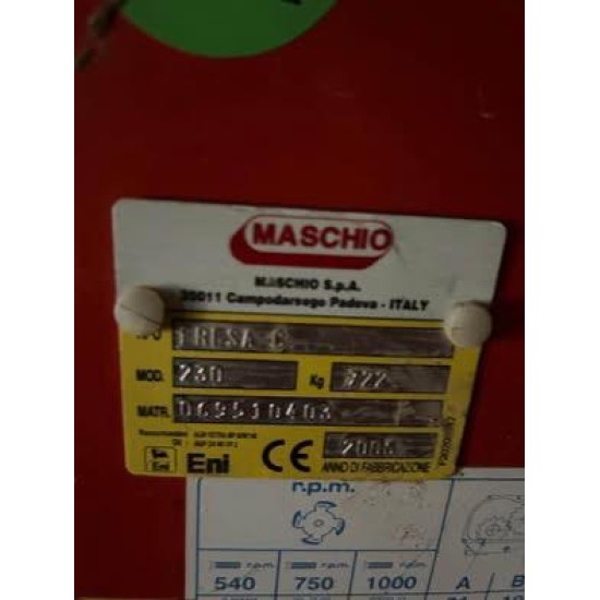 FRESA MASCHIO C 230